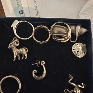 Silver and Gold Tone Jewelry Set